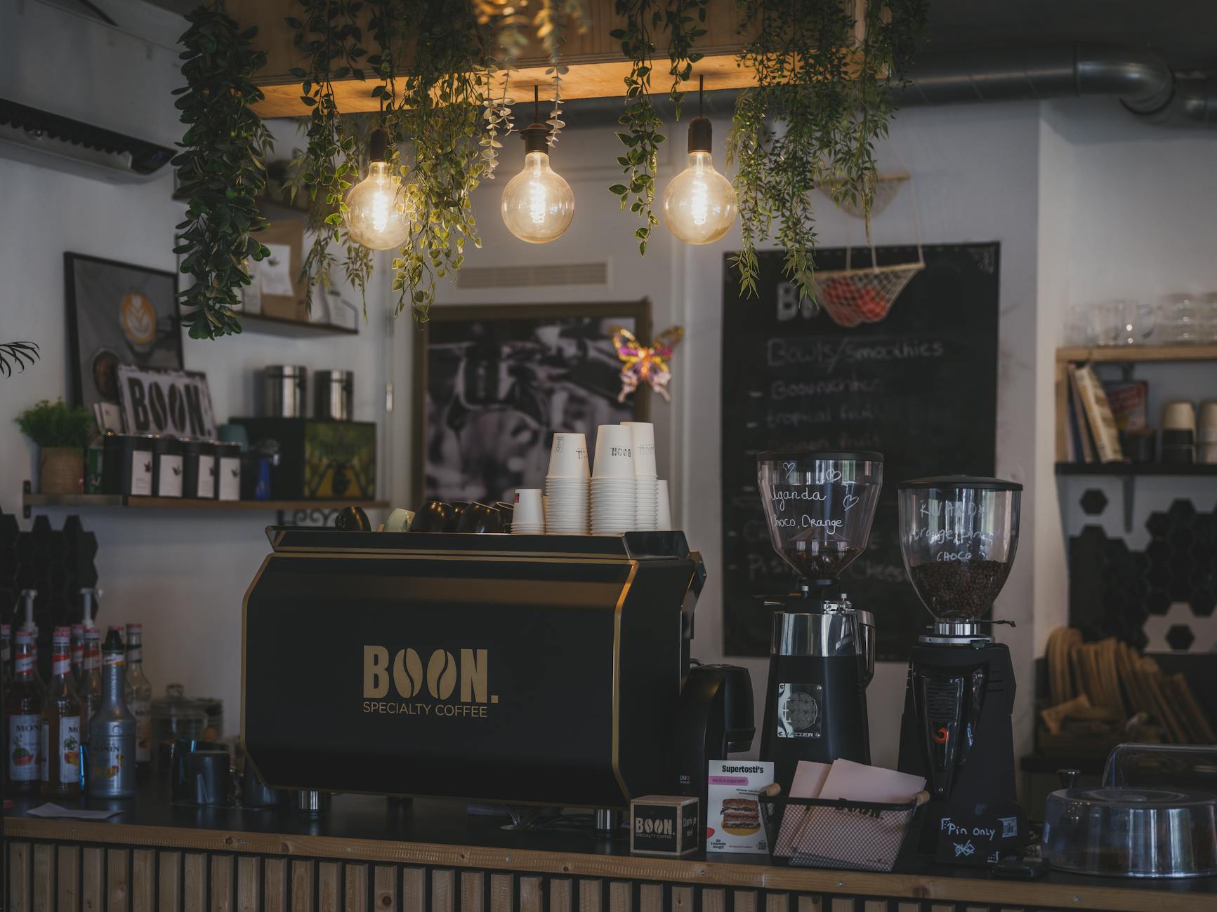 Bean Vault coffee shop interior