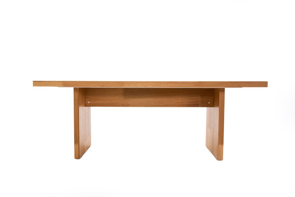 One-off solid oak table